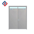 BS476 Customised size  Fire Rated Steel flush Door Steel Fire Proof Door For Commercial Use